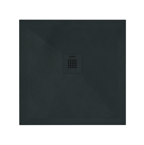 Receveur de Douche résine de synthèse Nola noir 90x90